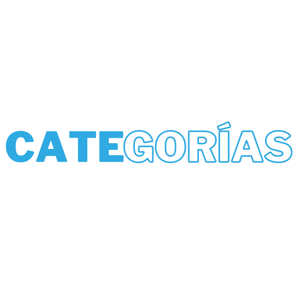 CATEGORÍAS POR TIPO